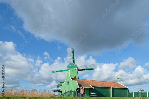 Zaanse Schans, Noord-Holland Province, The Netherlands photo