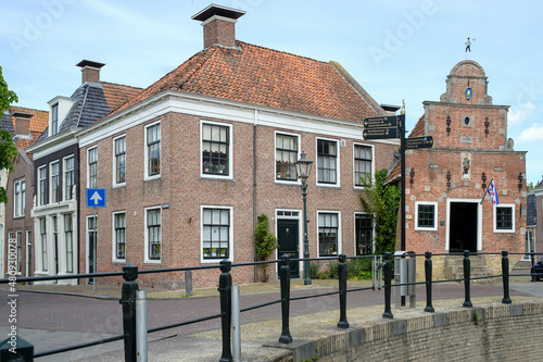 The Korendragershuisje in Franeker, Friesland Province, The Netherlands photo