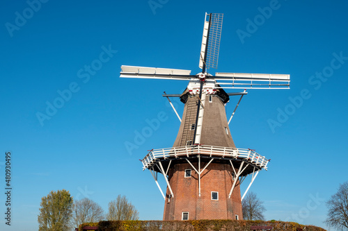 Windmill Zeldenrust Dokkum, Friesland Province, The Netherlands photo