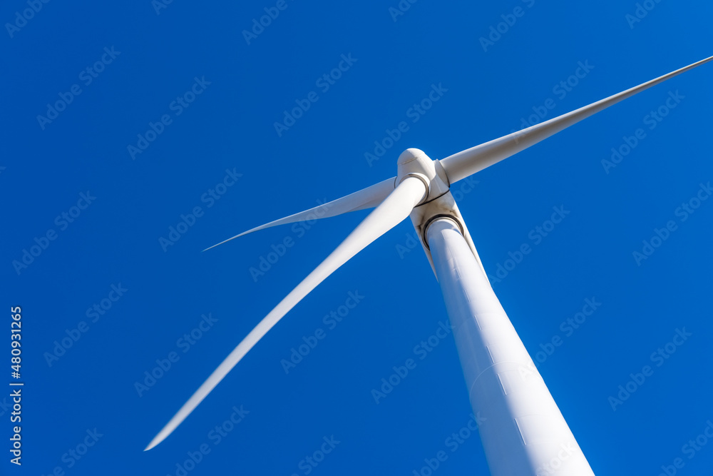 wind turbines in rural area in Spain wind turbines in rural area in Spain