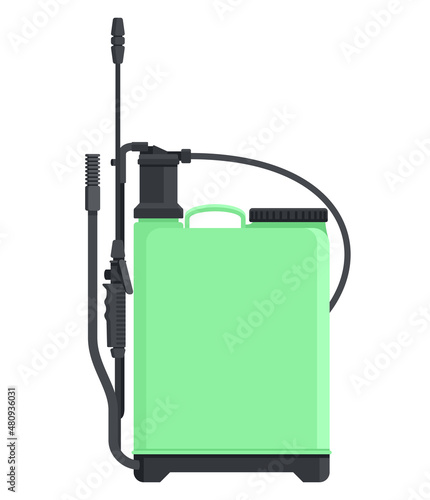 Backpack sprayer for fertilizer - gardening tool