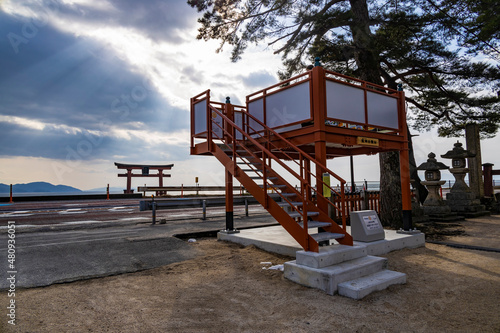 冬の白髭神社 © miiko