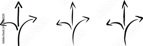 3 Arrows icon , Flexibility icon