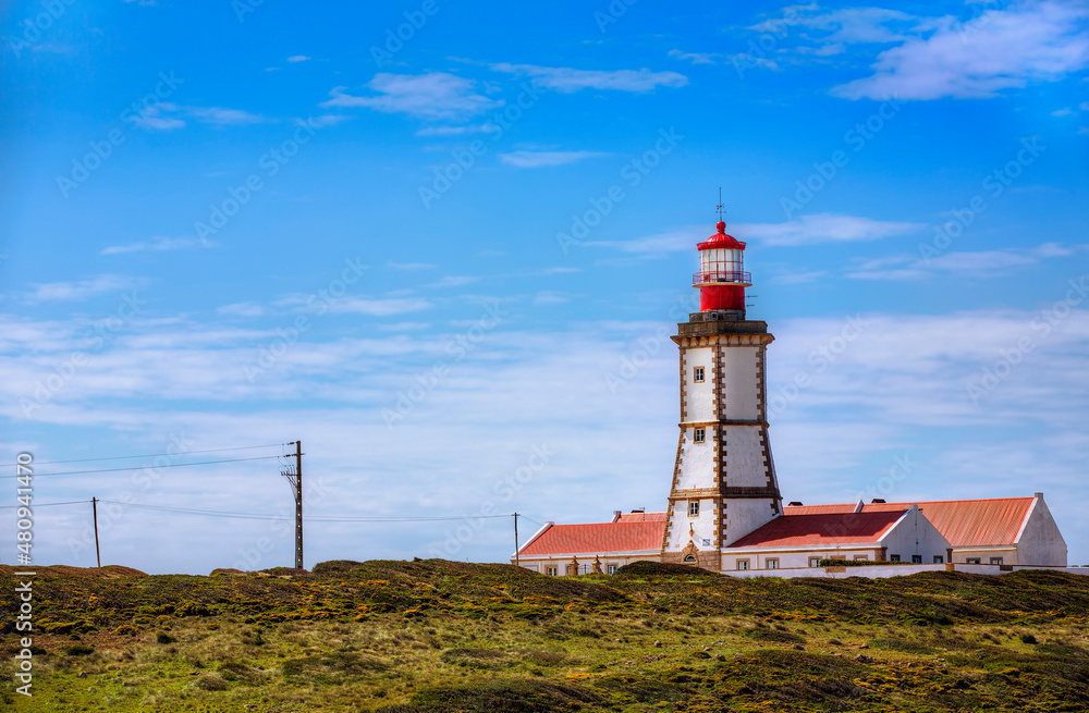 Lighthouse at Cabo Espichel, Portugal