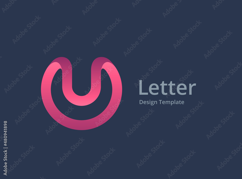 Letter U logo icon design template elements Letter U logo icon design template elements