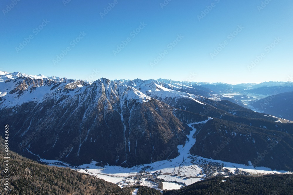Blick über Vals Richtung Pustertal
