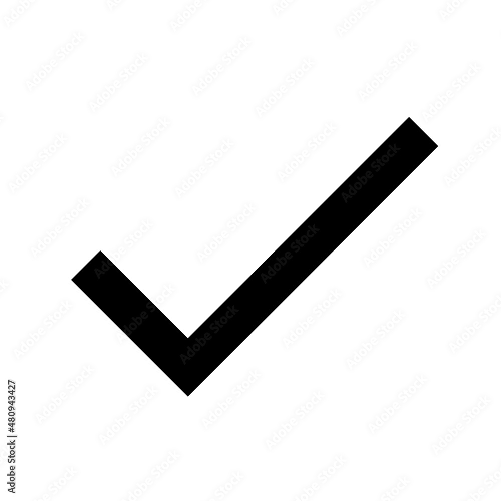 Done icon, Verification Vector
Done icon, Verification Vector