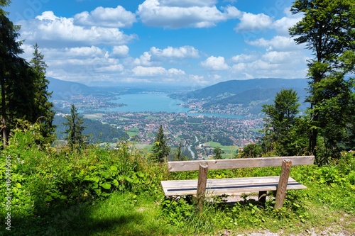 Blick auf den Tegernsee