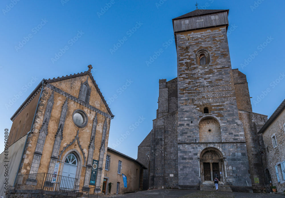 Cathedral of Our Lady of Saint Bertrand de Comminges in Haute Garonne, Occitanie, France