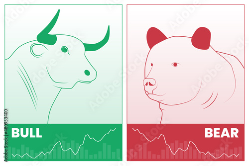Cards Bullish Bearish Stock Crypto Market