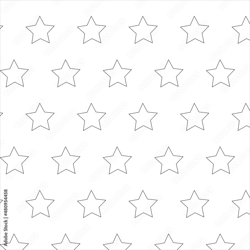 Obraz premium seamless pattern with stars