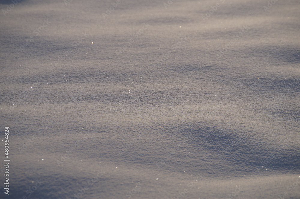 traces on snow