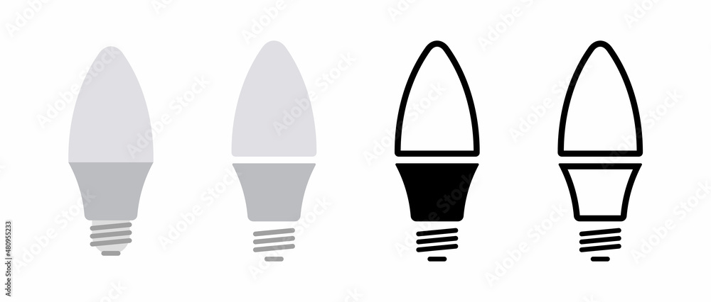 lamp bulb idea icon. vector design isolated on white background. lamp bulb idea icon. vector design isolated on white background.