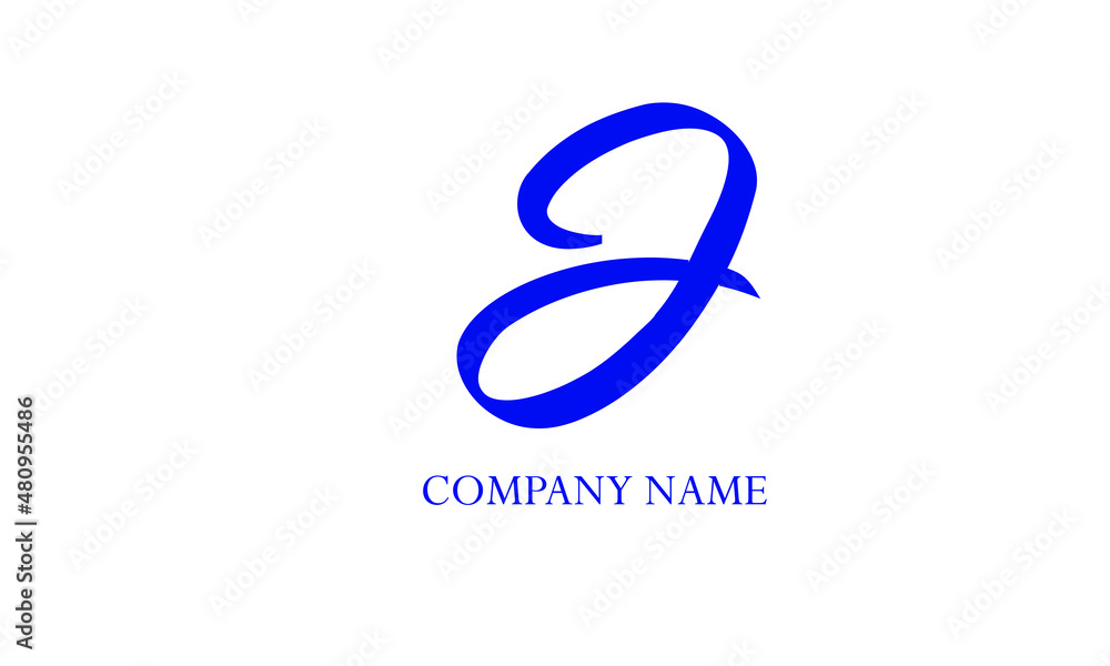Alphabet J logo artistic or symbolic design abstract monogram text vector template Alphabet J logo artistic or symbolic design abstract monogram text vector template