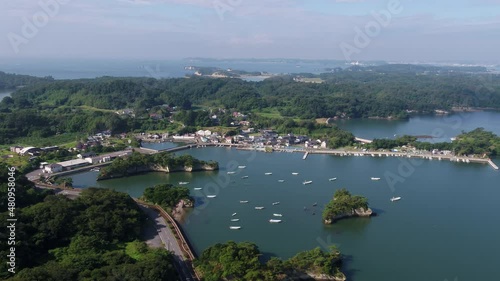 《宮城県・東松島市》奥松島の空撮