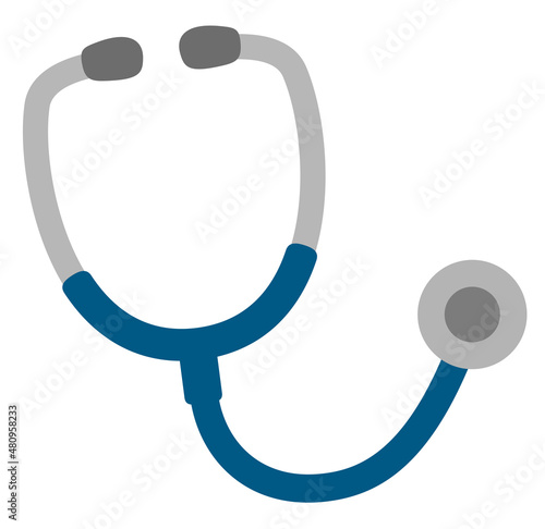 聴診器のイラスト（Stethoscope）