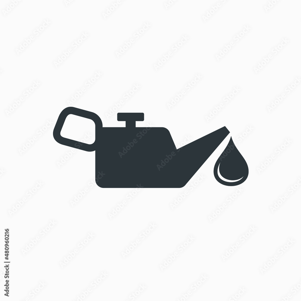 illustration of engine oil lubricant, vector art. illustration of engine oil lubricant, vector art.