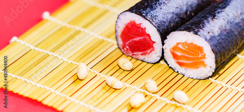 Принти на полотні 恵方巻　節分　豆まき　【 2月 ( 如月 ) の イメージ 】