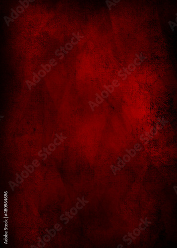 red paint splash abstract background