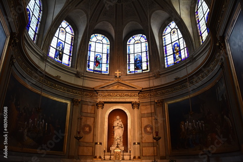 Int  rieur de l   glise Saint-Etienne-du-Mont    Paris  France