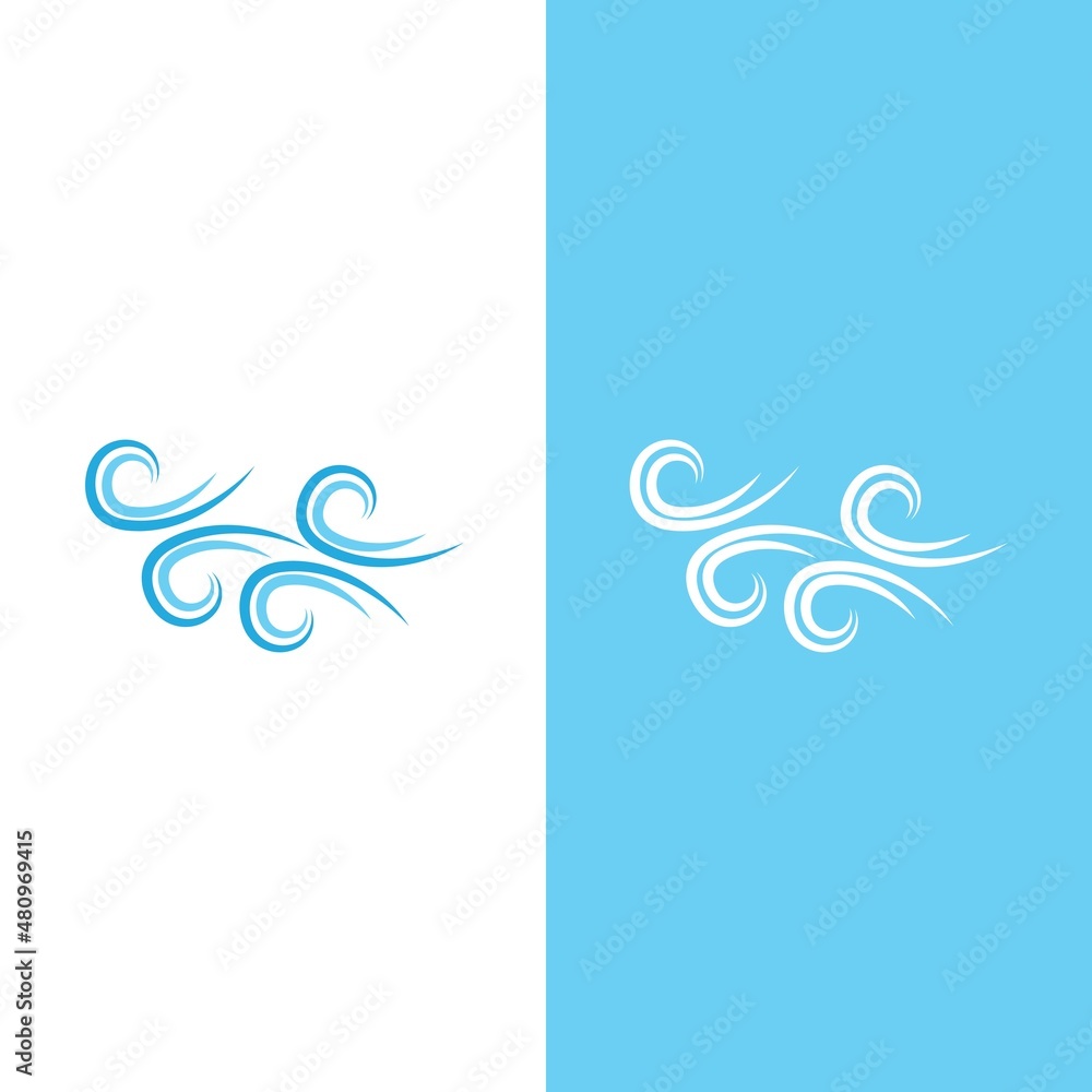 Wind icon vector illustration design Wind icon vector illustration design