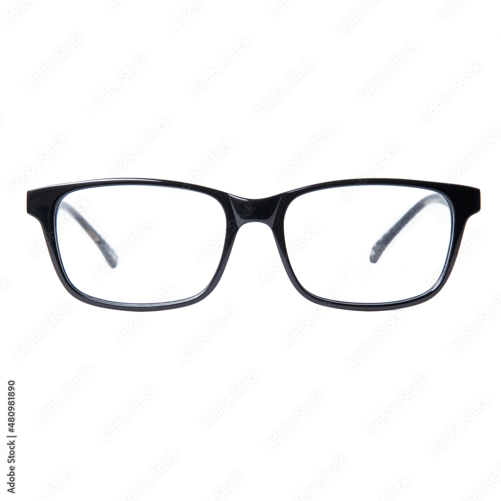 frames of glasses in blue on a white background. Eyeglasses in blue frames. frames of glasses in blue on a white background. Eyeglasses in blue frames.
