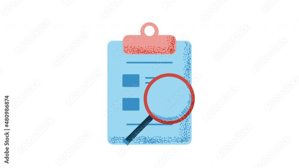 checklist and magnifying glass checklist and magnifying glass