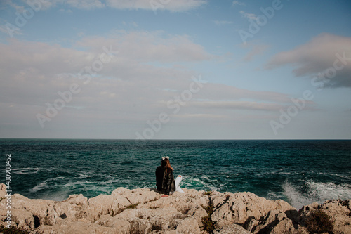 Meditacion en el Mar Paz y Amor photo