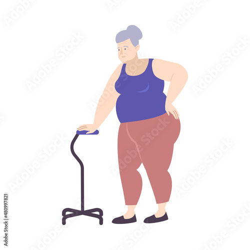 Senior Woman Icon