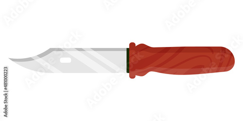 Fényképezés Army tactical bayonet knife with wooden handle