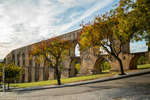 PORTUGAL ALENTEJO ELVAS AQUEDUCT photo