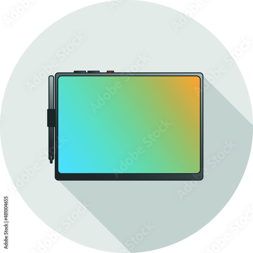 Vector graphics icon for your work.