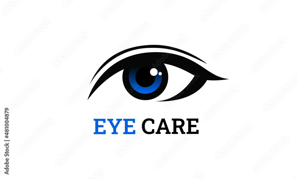 eye logo vector design template eye logo vector design template