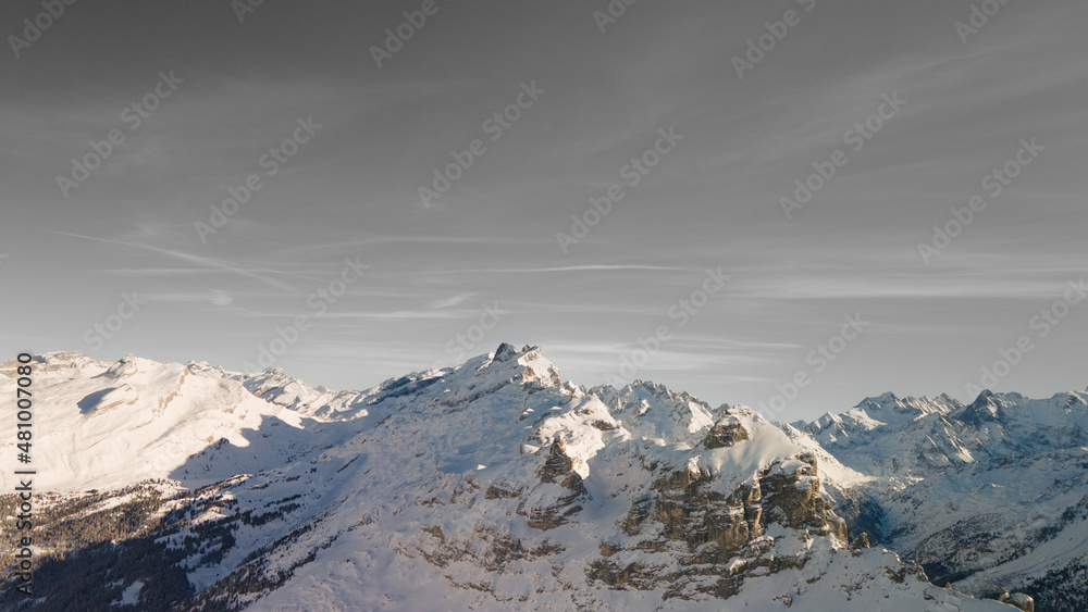 Obraz premium Mountains Paint 