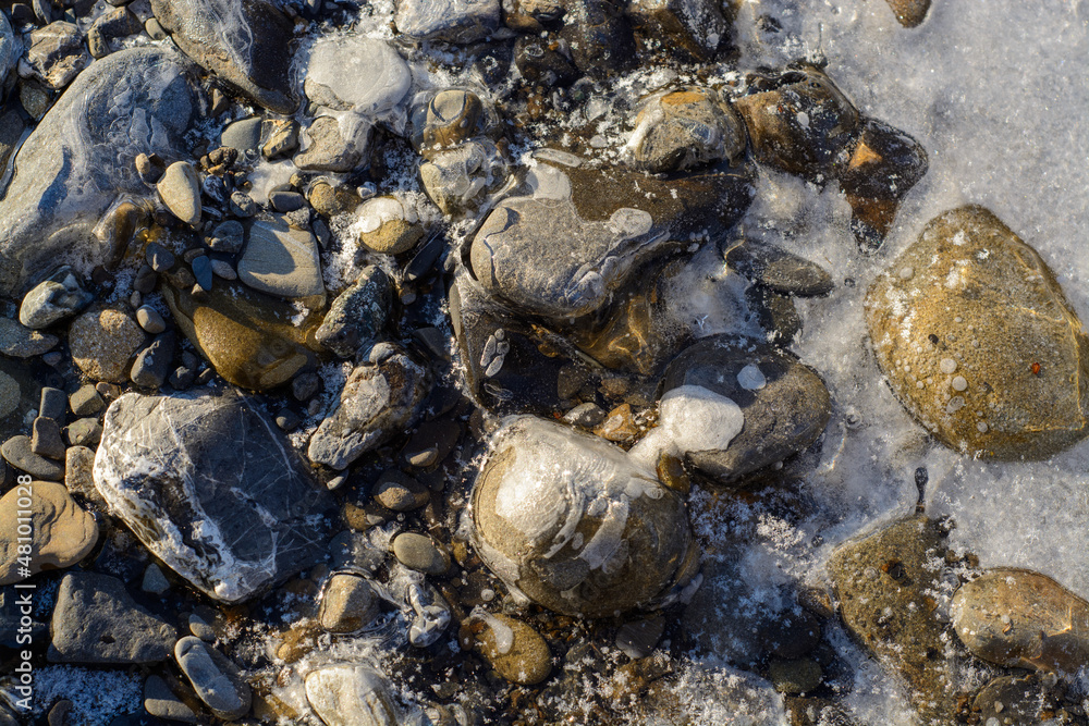 stones on the beach