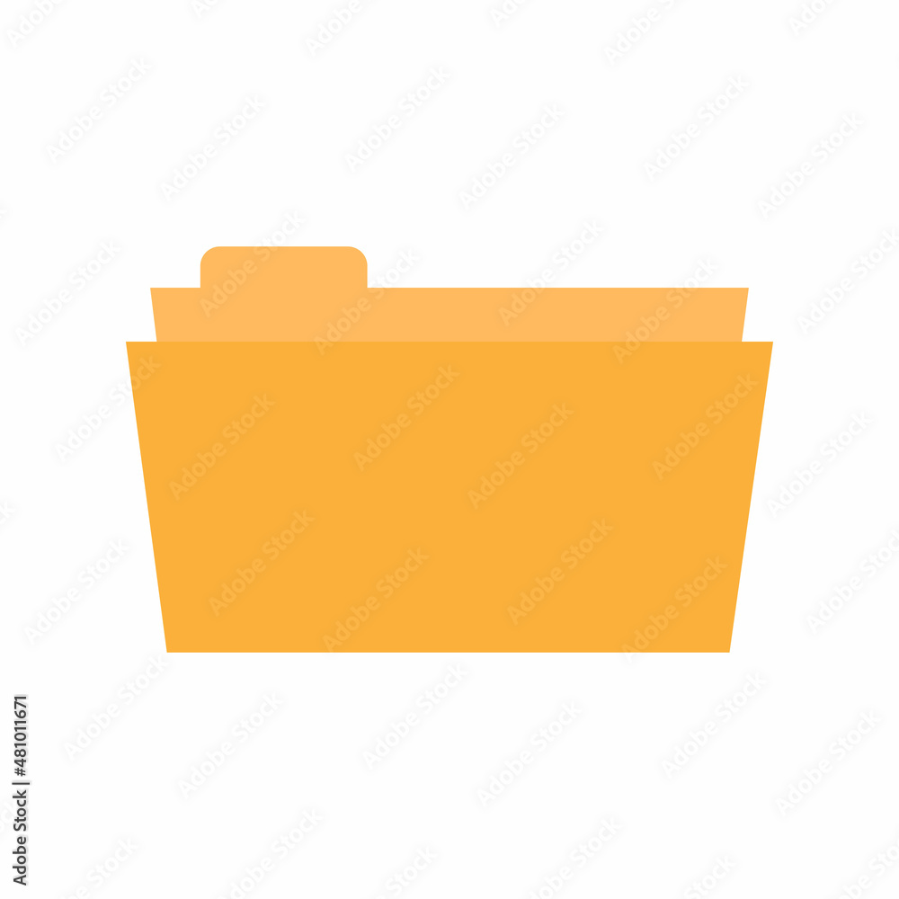 File Folder Office Supply Icon File Folder Office Supply Icon