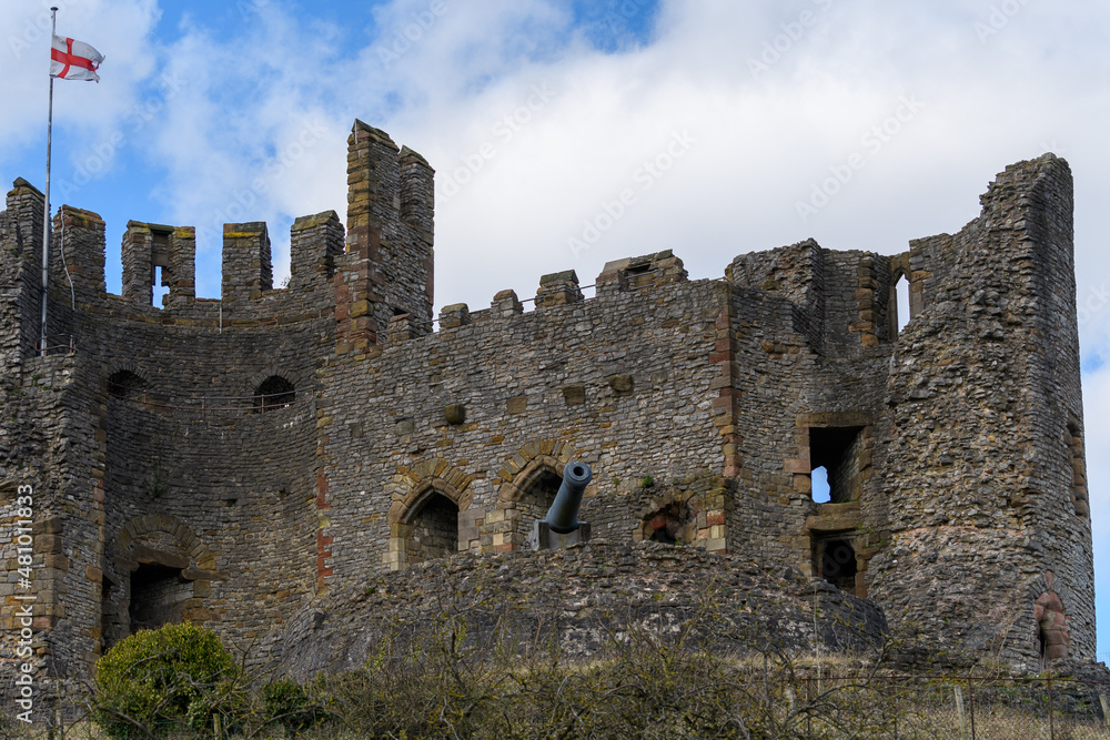 Dudley castle ruins