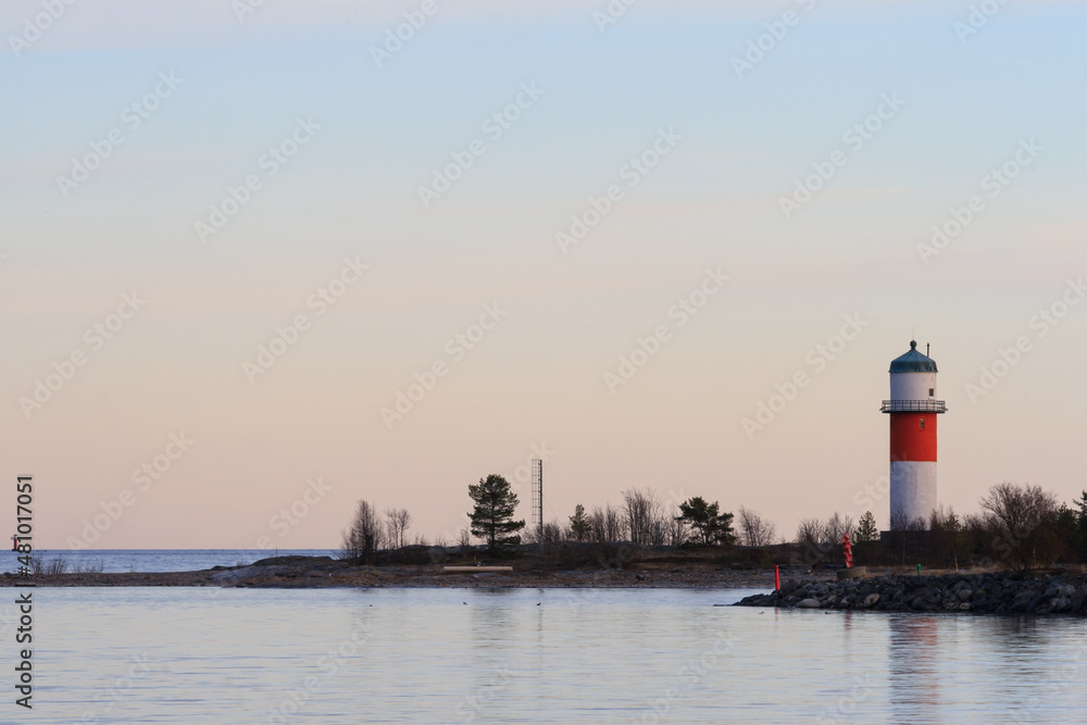 The lighthouse in Holmsund, Umeå