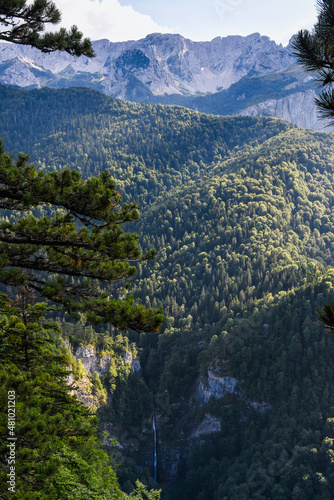 Sutjeska National Park, One of the oldest parks in Bosnia and Herzegovina, Balkans. The park is one of the last primary forests in Europe photo