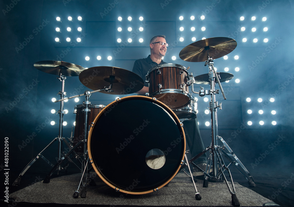 drummer performing in front of audience blinder drummer performing in front of audience blinder