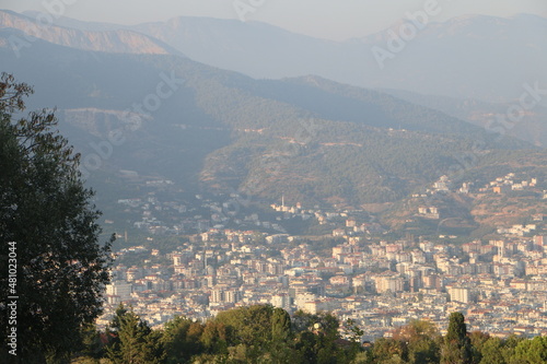 Berg, Aussicht, Dorf