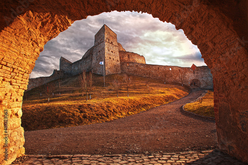 Fototapeta Rupea Citadel, Brasov County, Romania