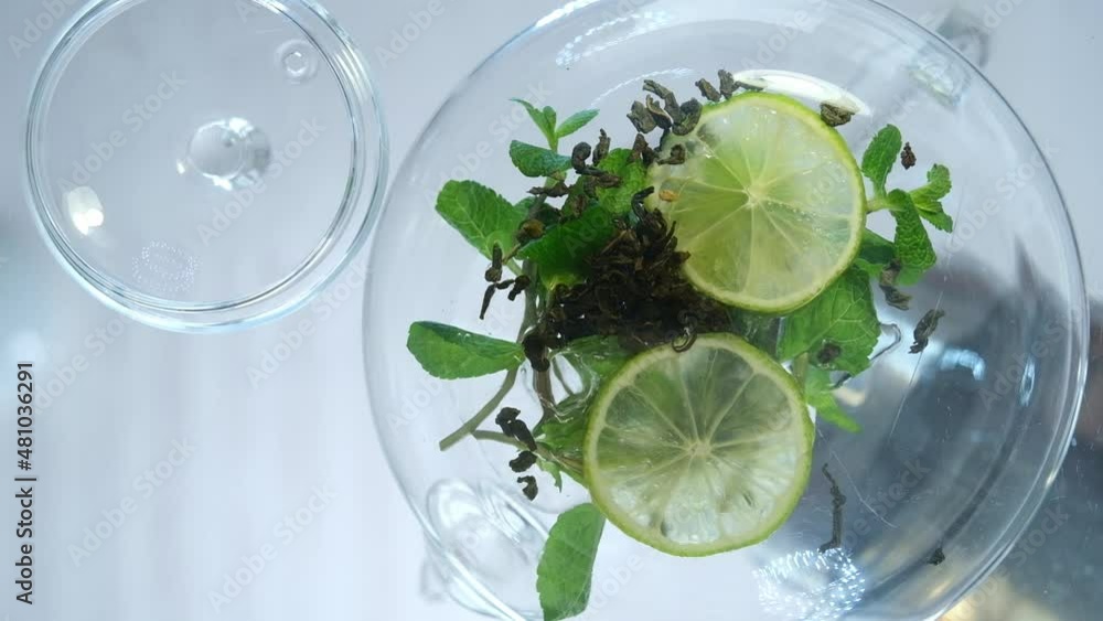 Step by step instruction. Step 2. The process of making green tea