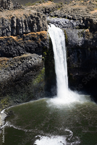 Palouse Falls in Washington State  USA. 