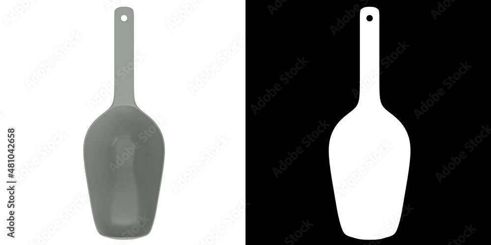 3D rendering illustration of a hand bailer 3D rendering illustration of a hand bailer