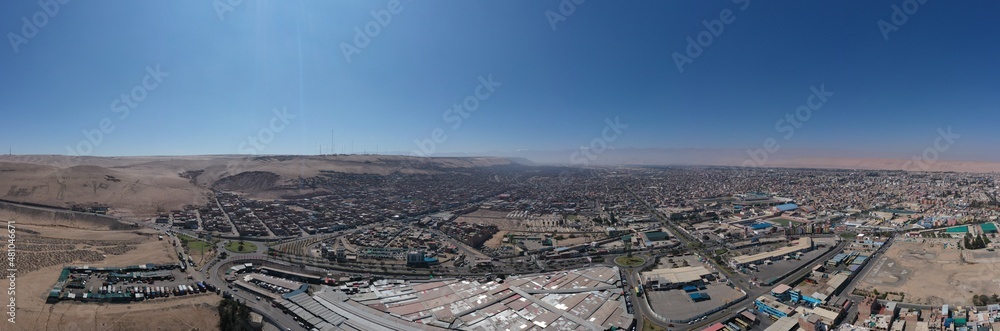 Panoramica Tacna, ciudad de Tacna Perú