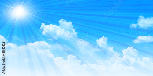 空　雲　風景　背景

