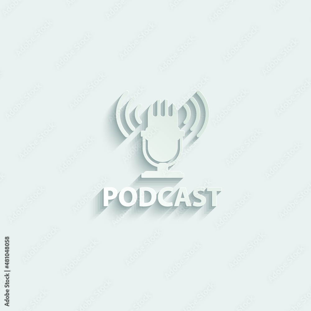 microphone icon vector broadcasting sign microphone icon vector broadcasting sign