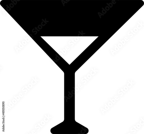 カクテル・リキュールのピクトグラムイラスト