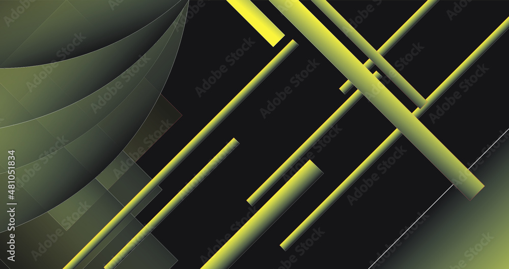 Black and green background with lines Black and green background with lines